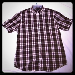 Men’s Button Up T-shirt